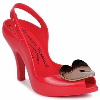 Melissa and colour block! Melissa LADY DRAGON WESTWOOD Rosso
