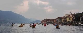 Sebino lake Sunday paddle Sebino lake Sunday paddle