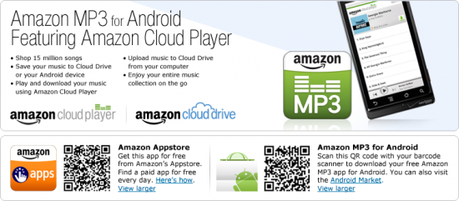 thumb 550 amazon%20cloud%20player Amazon Cloud Drive e Cloud Player, GRATIS per tutti gli smartphone Android