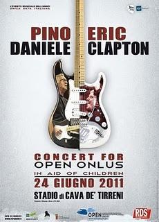 Eric Clapton e Pino Daniele a Cava de' Tirreni!