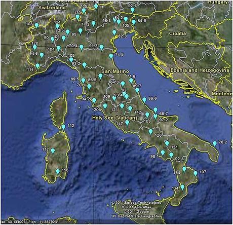 IL SITO DELL’ISPRA PER IL MONITORAGGIO DELLA RADIOATTIVITA’