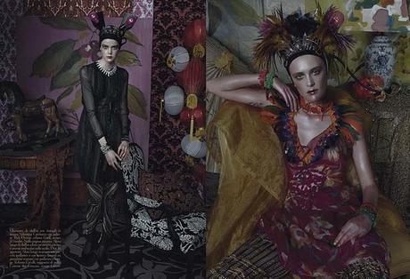 Wasted Luxury-Vogue Italia March 2011