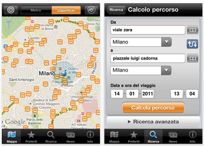 iATM Milano: Applicazione ufficiale dell'Azienda Trasporti Milanesi