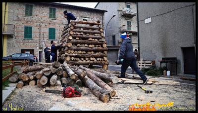 le fiaccole di Abbadia San Salvatore