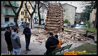 le fiaccole di Abbadia San Salvatore