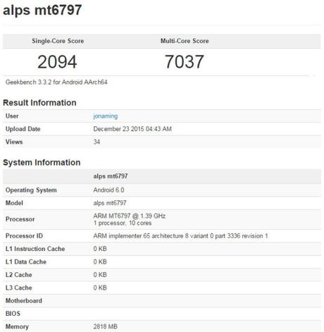 Helio X20: le potenzialità del primo SoC deca-core su Geekbench Helio-X20-benchmark