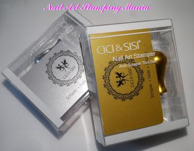 Cici&Sisi Big Stamper Gold and Silver  - Swatches and Review