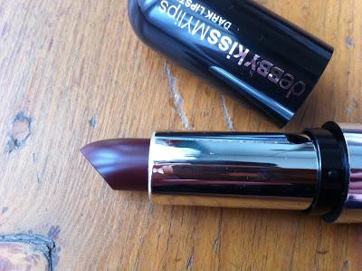 DEBBY dark lipstick DARK RED