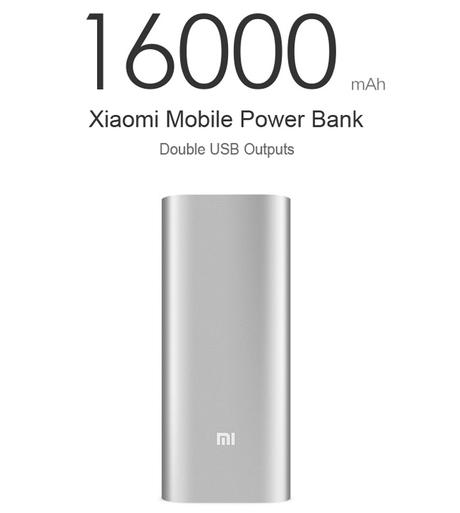 Xiaomi Mobile Powerbank 16000 mAh