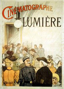 Manifesto del cinema Lumière del 1895