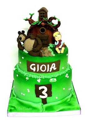 MASHA E ORSO CAKE!!! TORTA MASHA E ORSO!!!