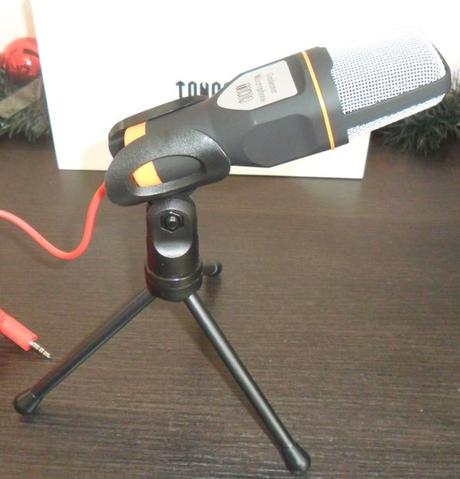 Tonor: Professionale Microfono a condensatore cardioide con supporto Mic Sound Studio Recording per PC Laptop Computer 252