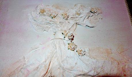 Wedding dress canvas