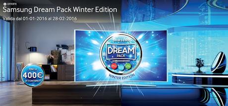 Promozione Samsung Dream Pack Winter Edition: tutti i dettagli