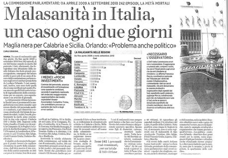 Malasanità e Sanità malata? Malasanità e Sanità malata?