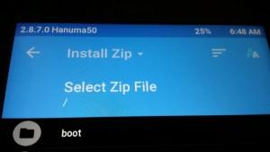 Install Zip Update TWRP Recovery