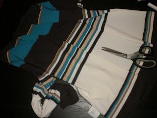 12 pezzi per 12 progetti. (2) Il maglione diventa cardigan. Tutorial./ 12 projets de customisation: le pull transformé en gilet. (2). Tutorial