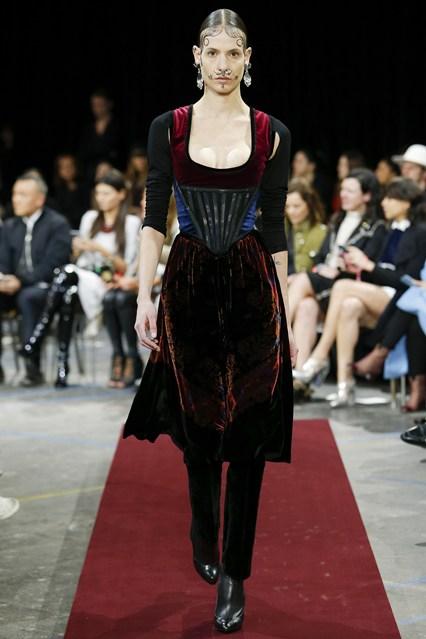 Givenchy velvet look