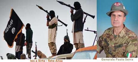 Isis a Sirte e gen. Serra