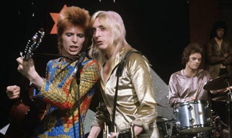 David Bowie performing Starman on Top of the Pops.Photograph: ITV / Rex Features/Rex Features