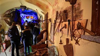 il presepe artistico di Maglietta