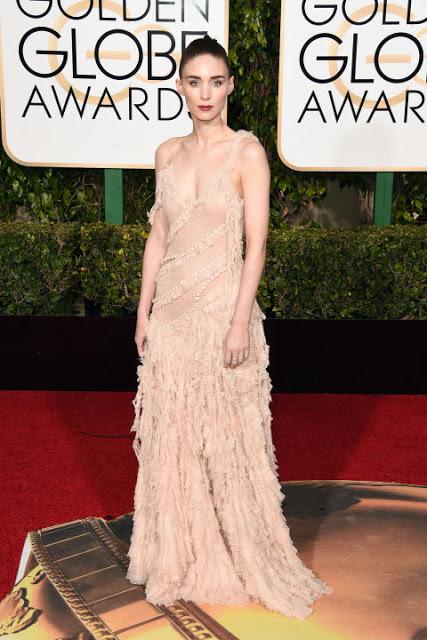 Rooney Mara Alexander McQueen Golden Globes 2016