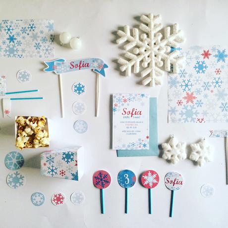 Il party kit per la festa di compleanno ispirata a Frozen