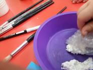 Fiocchi di neve tempera per neve