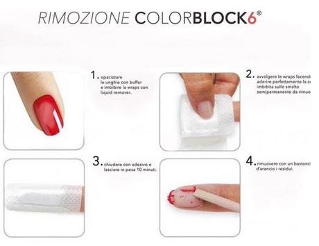 DeaBeauté rimozione color block