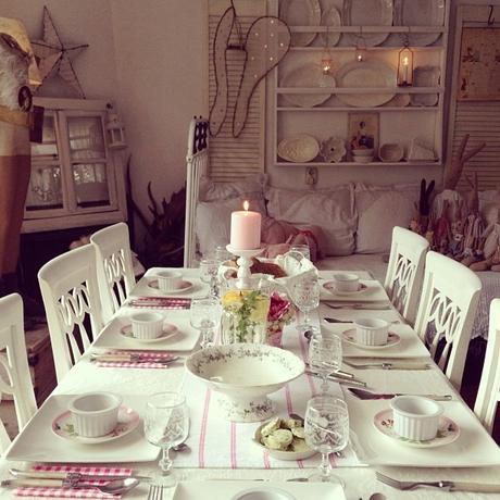 Romantic vintage nel cottage di Suzanne Romantic vintage nel cottage di Suzanne