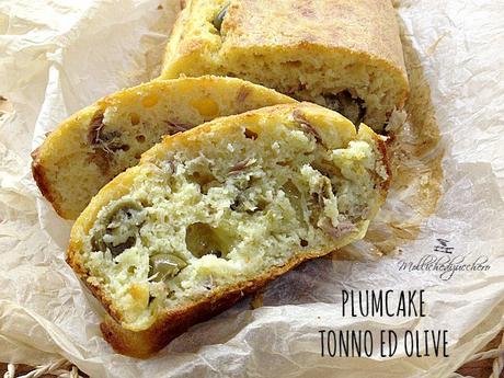 plumcake tonno ed olive