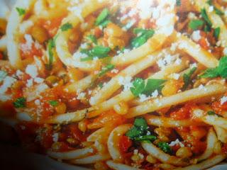 bucatini al ragù di lenticchie bucatini al ragù di lenticchie