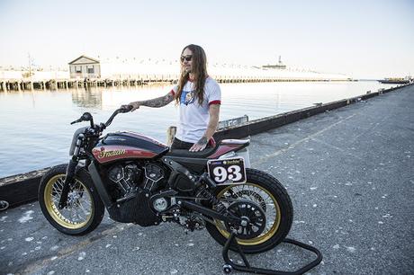 Indian Scout Sixty Flat Trackers by Roland Sands