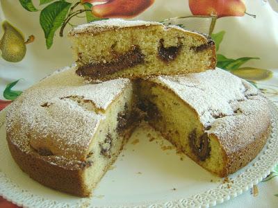 Torta al mascarpone e nutella