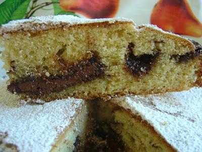 Torta al mascarpone e nutella