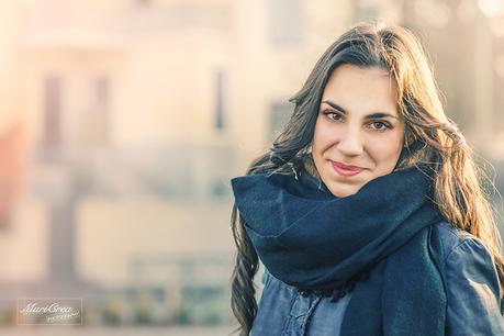 Winter outdoor portrait