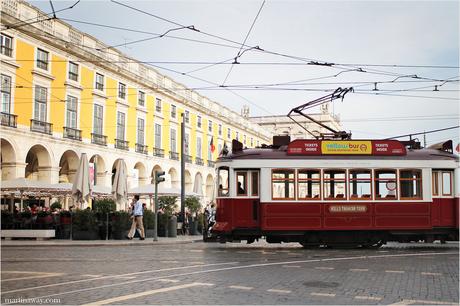 Rua Augusta e Baixa. Quello che lascio a Lisbona.