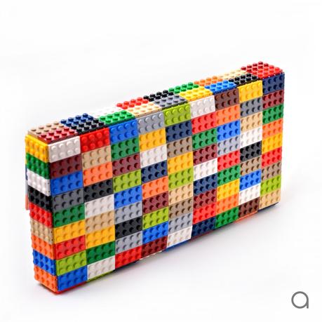Una Borsa Extraordinary Agabag, Oversize Bulk Multicolor Clutch
