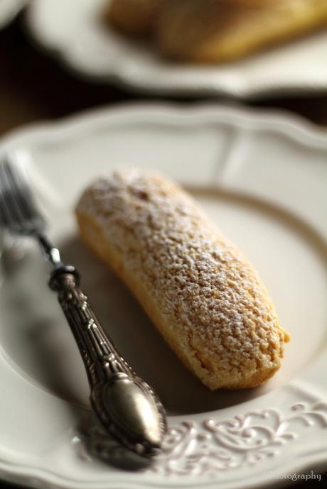 Éclairs alla vaniglia