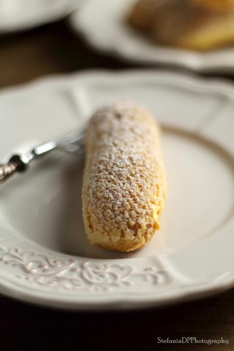 Éclairs alla vaniglia