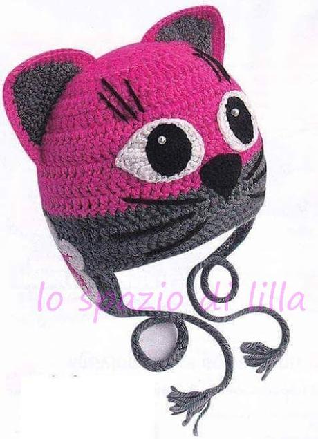 Cappelli all'uncinetto per bimbi, schemi dal mondo web / www crochet hat patterns for kiddos