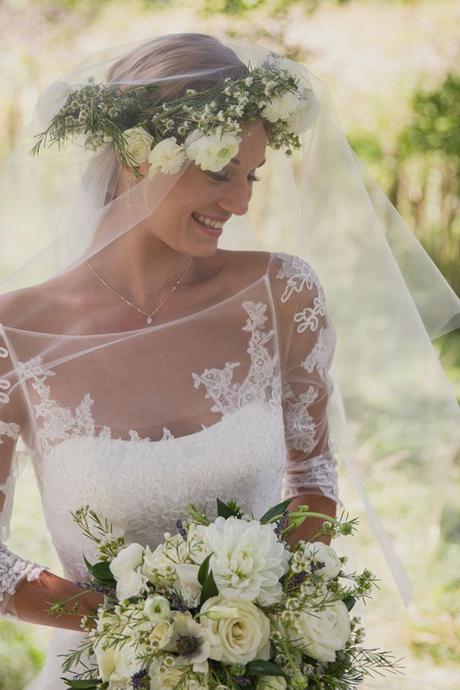 Coroncina e il velo da sposa: come indossarli?