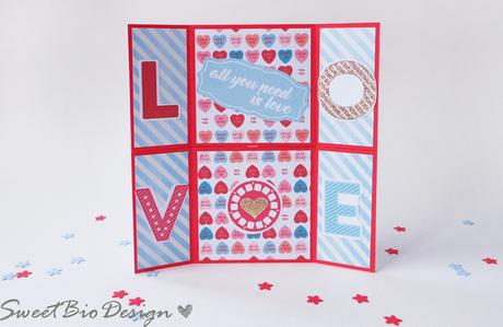 Biglietto Infinito di s. Valentino - Valentine's Infinite Card DIY