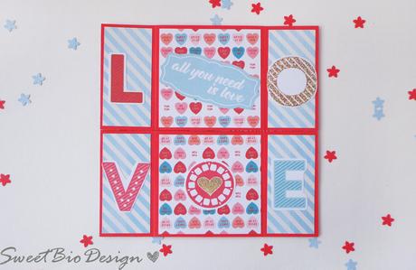 Biglietto Infinito di s. Valentino - Valentine's Infinite Card DIY