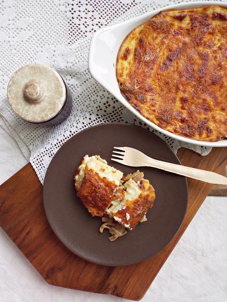 Ricetta passo-passo: Crespelle ai funghi e besciamella