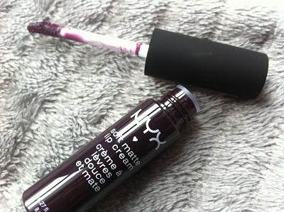 NYX soft matte lip cream TRANSYLVANIA