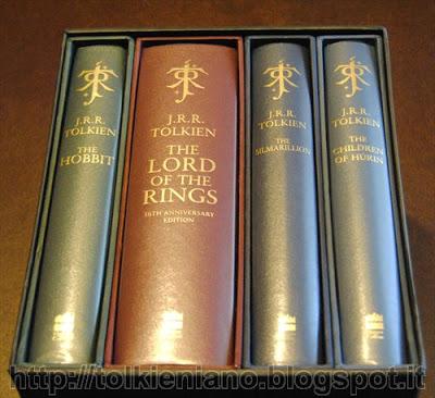 Un cofanetto inglese Deluxe! J.R.R. Tolkien Deluxe Edition Collection, 2008