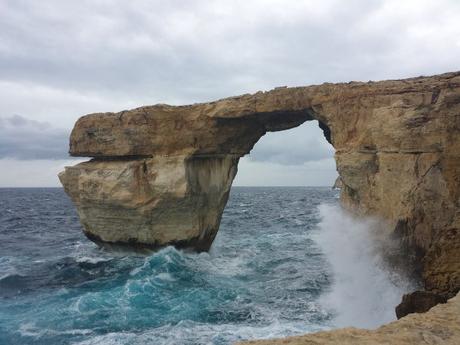 La famosa 'finestra azzurra' (Azure window) di Gozo 