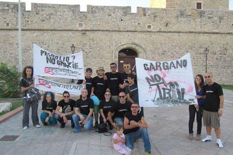 MANIFESTAZIONE NO TRIV A FOGGIA IL 31/01/2016