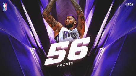 DeMarcus Cousins - © 2016 twitter/nbastats